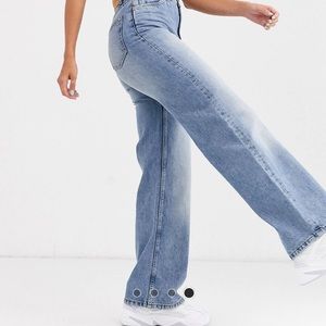 Monks Yoko wide leg jeans